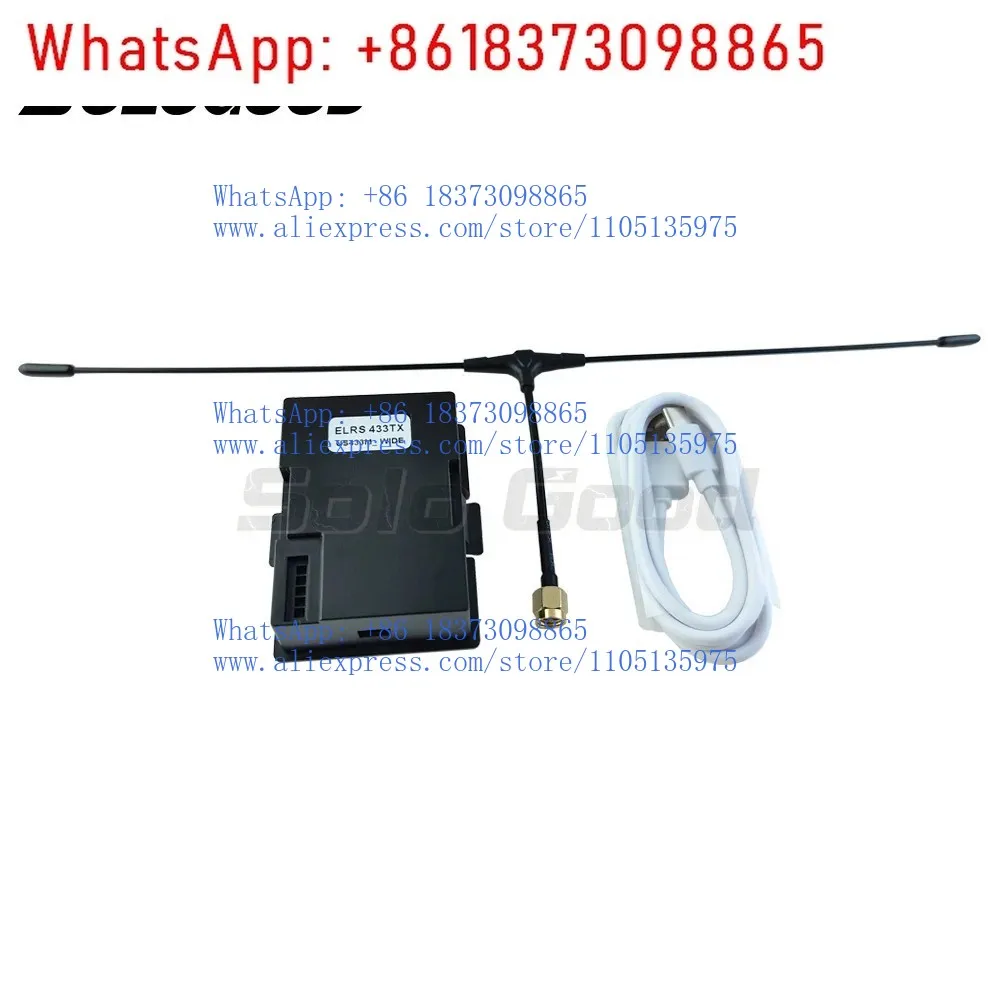 جهاز استقبال SOLOGOOD 433 ميجا هرتز برأس عالي التردد ESP32 + LR1121 IPEX #3