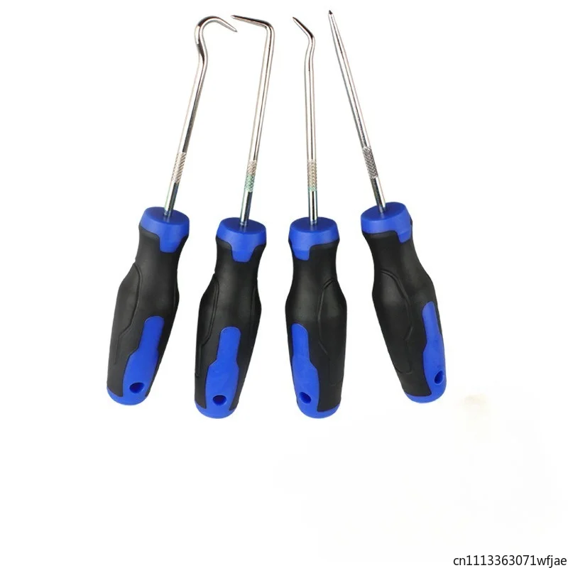 4Pcs Auto Repair Tool Set O-Ring Puller Oil Seal Screwdriver Seal Hook Remover Kit