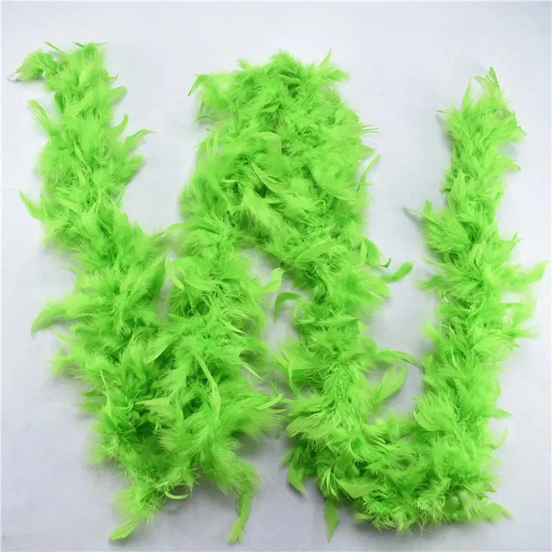 New 2M High quality fluffy Rose red Turkey Feathers boa About 40gram DIY decor pheasant feathers for crafts Wedding car plumes