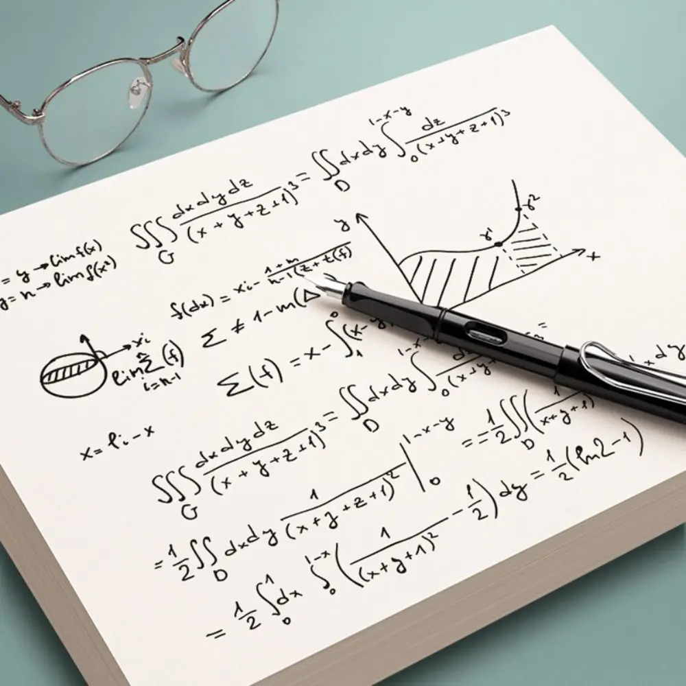 40/100 ورقة فارغة مسودة ورقة A4/B5 البيج حماية العين شبكات ورق حسابية/ورق حساب فارغ مكتب المدرسة