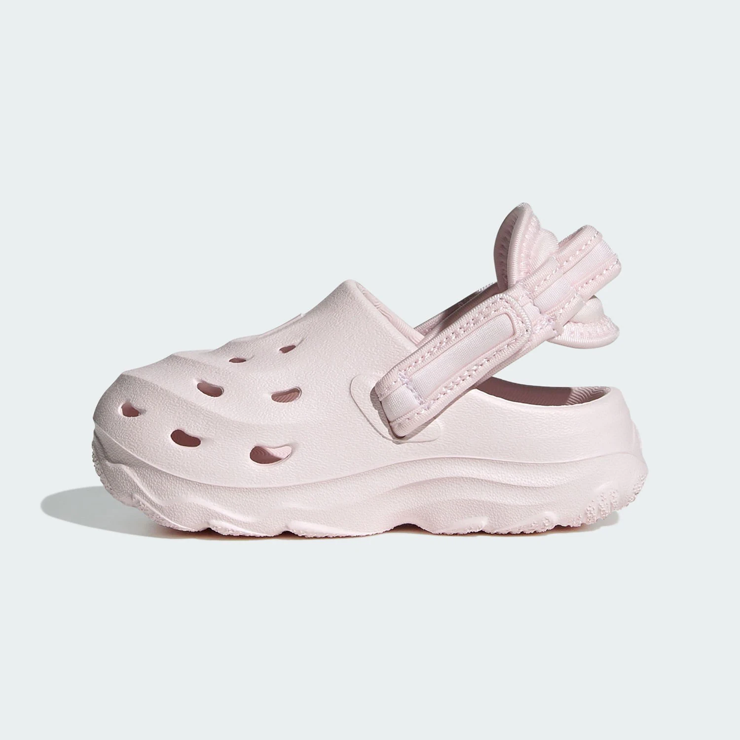 صنادل Adidas Authentic Maxxclog للأطفال خفيفة الوزن سهلة الارتداء JS1307