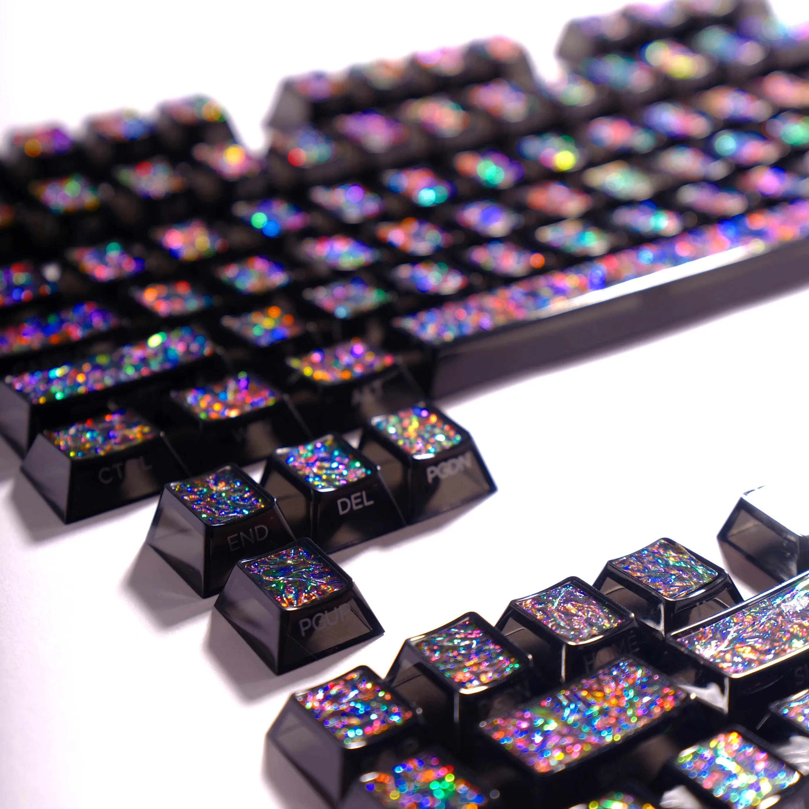 Metal large paint mixed colour process original factory keycap mechanical keyboard cap, 129 keys
