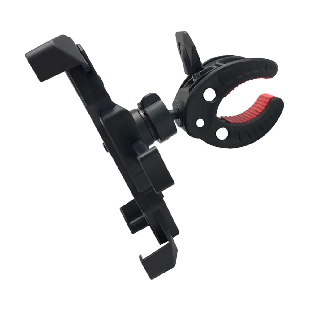 

Anti Fall Bike Phone Mount Black Adjustable Clamp Shockproof Holder Electric Scooter Motorcycle Universal Stand Easy Install