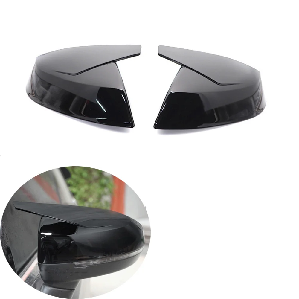 

1 Pair Car Side Mirror Cover Replacement RearView Mirror Cover Side Cap For Audi Q5 Q5L FY 2018 2019 2020 2021 2022