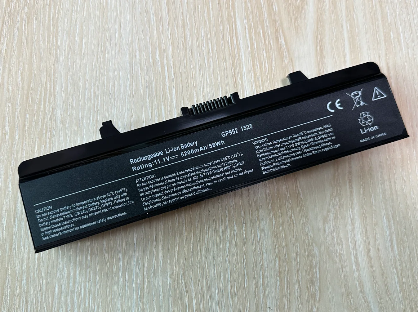 NEW Notebook Battery for Dell Inspiron 1525 1526 1545 1546 PP29L PP41L 451-10478
