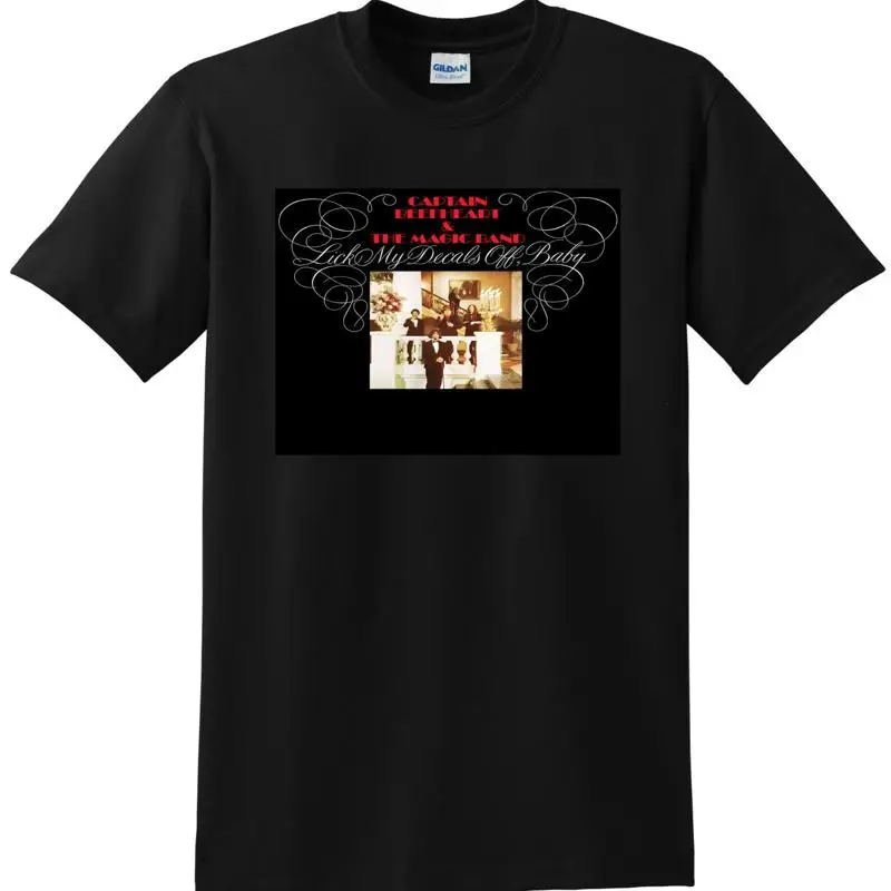 

Captain Beefheart And His Magic Band T Shirt Lick My Decals Off Baby S M L Xl