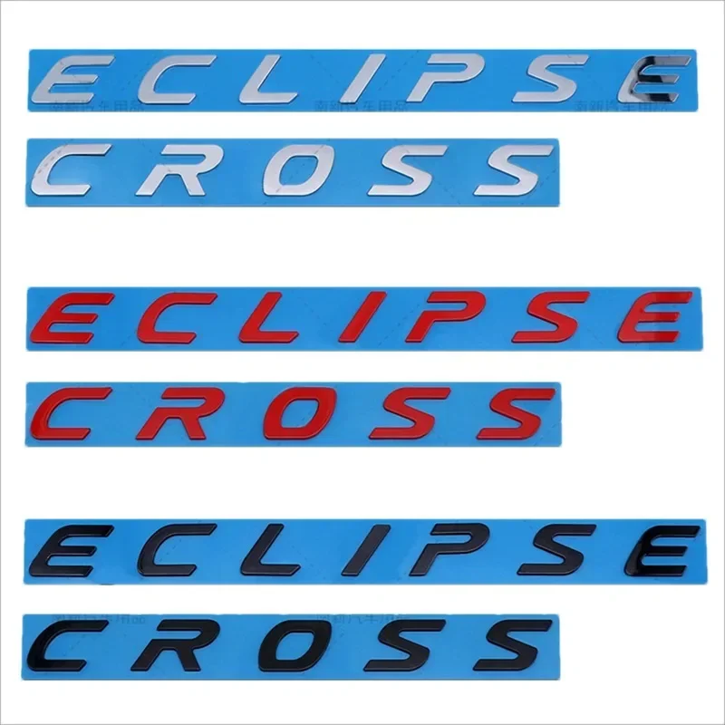 

ABS Car Rear Trunk Emblem Body Letter Sticker Decal for Mitsubishi ECLIPSE CROSS Exterior Accessories