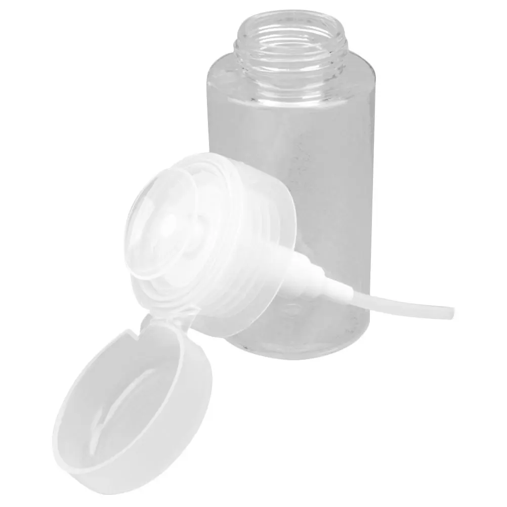 

Travel Dispenser Bottle 120ml Compact Portable Refillable Pump Container Leak-Proof for Liquid Skincare Makeup Travel Toiletry