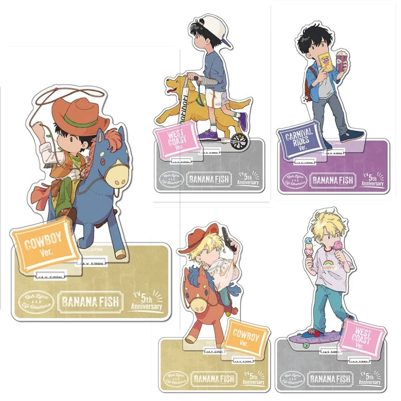 

Charm Anime BANANA FISH Acrylic stand Characters Accessories Acrylic stand Pendant standing Friends For Gift