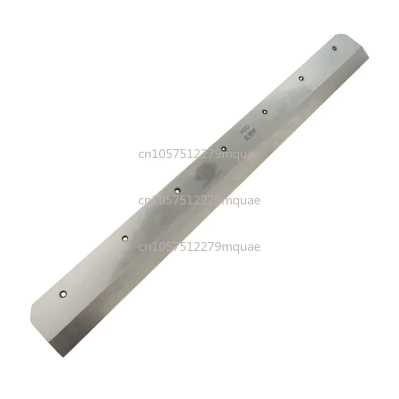 490 Electric Paper Cutter Blade E490R Numerical Control Paper Cutter Blade HSS High Speed Steel (7 Holes) 560 * 57 * 7mm