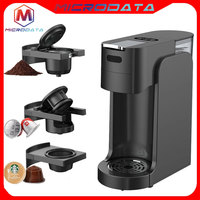 Microdata multifunctional capsule coffee cup with dry burn protection, precise temperature control