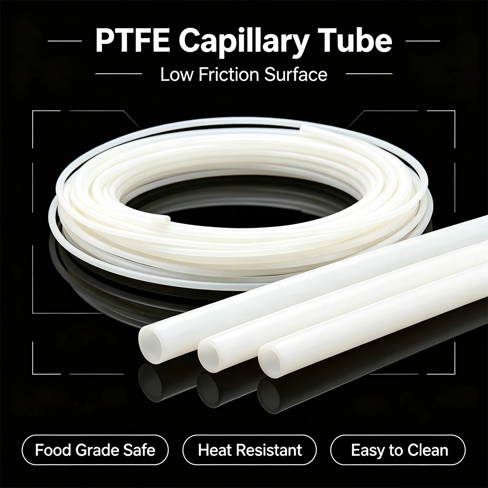 ptfe-チューブ-10-20-30-50m-id-02mm~5mm-キャピラリー高滑らか性低抵抗オイル、高潤滑性流体輸送耐腐食性