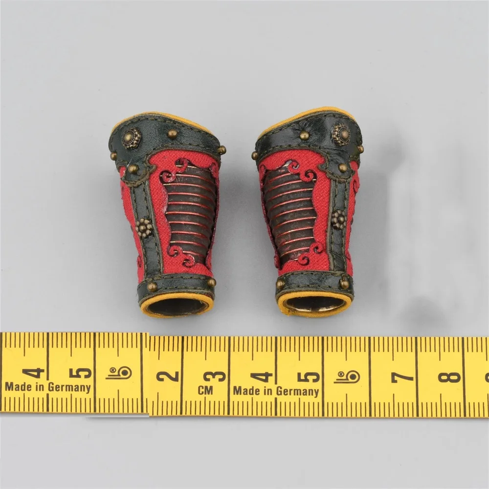 KLG KLG-R030B Dynastia Ming Koxinga King Męski żołnierz Lalka Wysokie udo Pancerz nogi Nadgarstek Zbroja dla 12-calowej figurki akcji Zbieraj 1/6