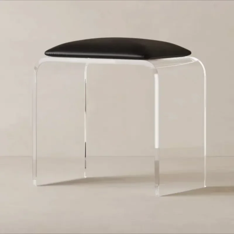 

Very Simple Person Chair Cream Style Household Door Makeup Change Shoes Dressing Stool Bedroom Simple Nail Dresser Chair