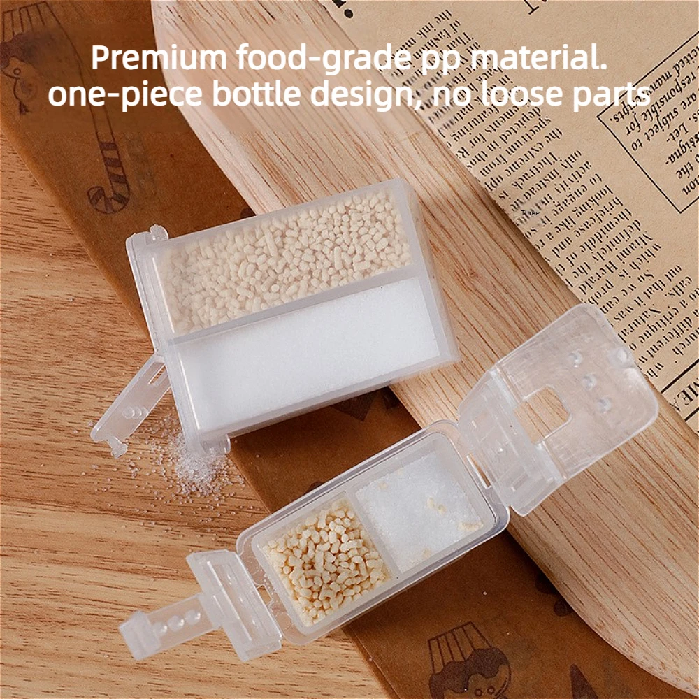 2/4/6 Portable 2 in 1 Spice Sh - Camping Cooking Container ulasan dan harga