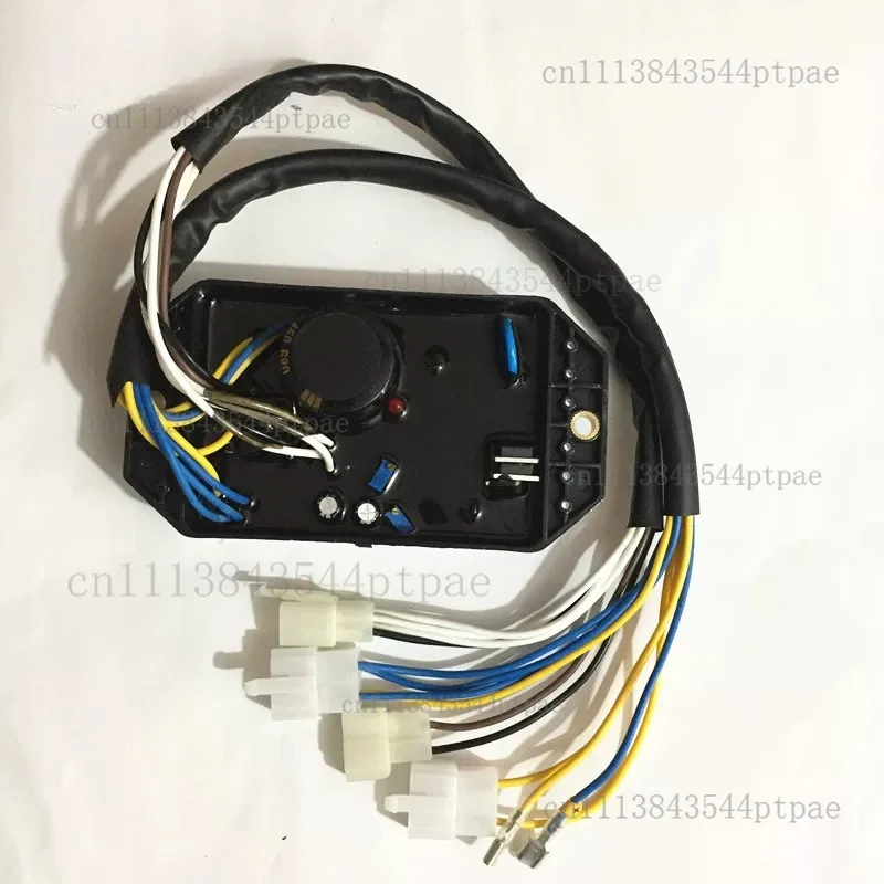 3-5kw Generator Excitation Regulator/voltage Stabilizer/avr 186f Three-phase 14-wire
