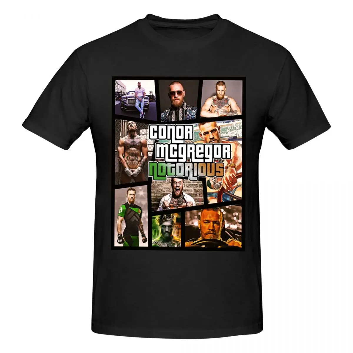 Conor McGregor Boxing King T Shirts Graphic Y2K Pops Crewneck T Shirt For Men Women Tops