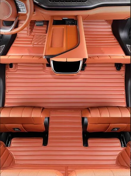 

Высококачественные коврики! Специальные автомобильные коврики на заказ для Lexus LX 570 2021-2007, 7-местные прочные водонепроницаемые ковры для LX570 2020