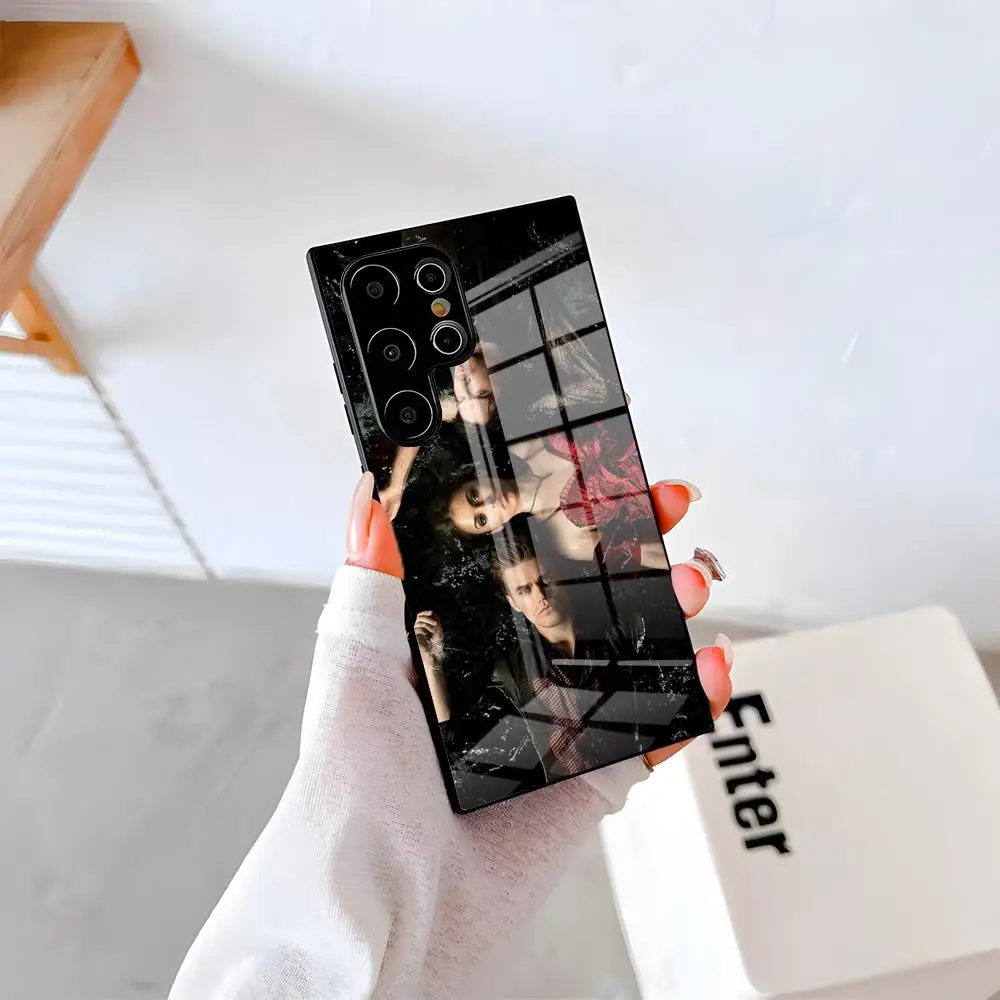 The Vampire Diaries Phone Case For Samsung A27 A37 A33 5G A54 A36 A35 A56 A52 A17 Shockproof Glass Cover