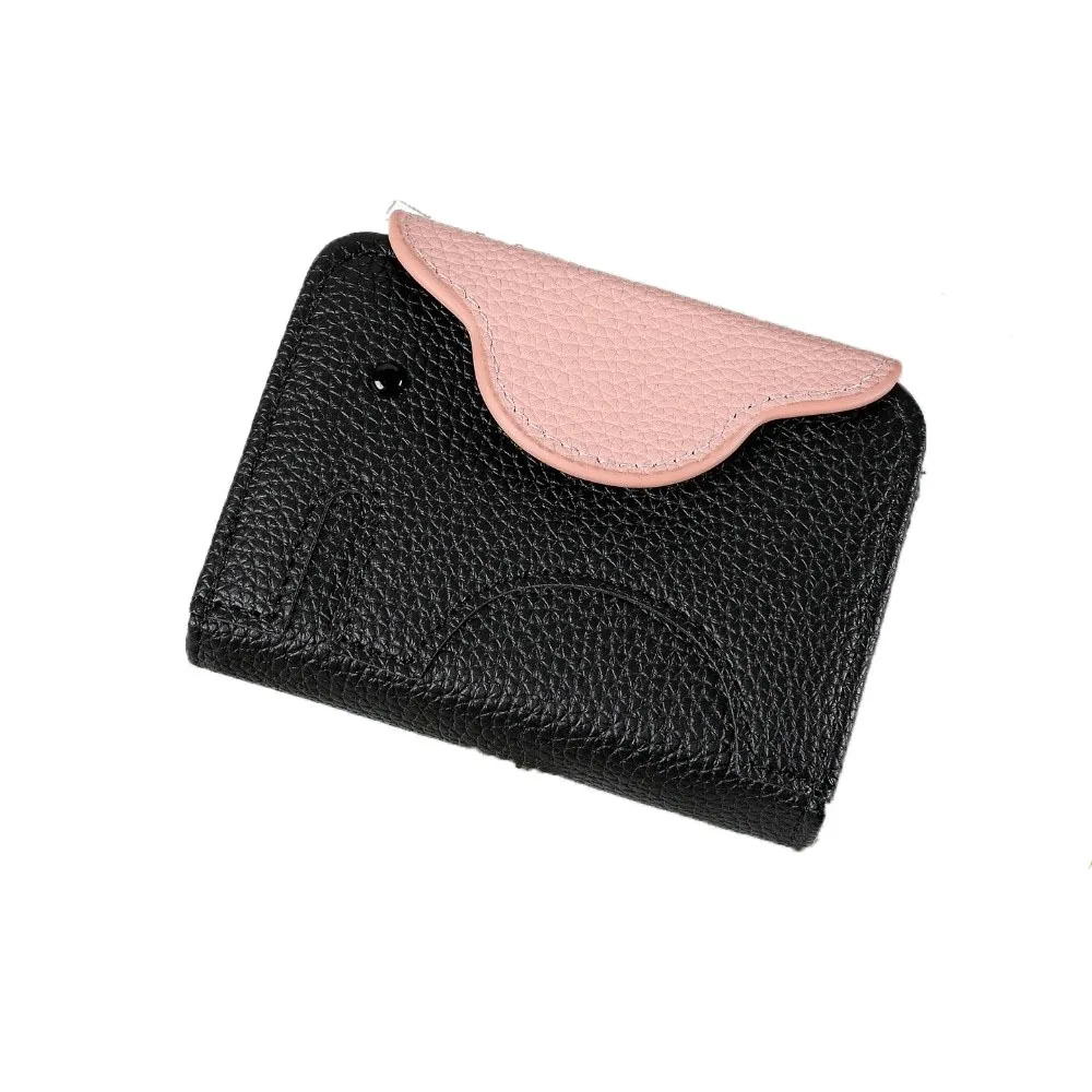 

Cute Cartoon Elephant Wallet Multi-card Slots Leather Organ Card Holder Korean Style ID Card Holder PU Card Bag Women
