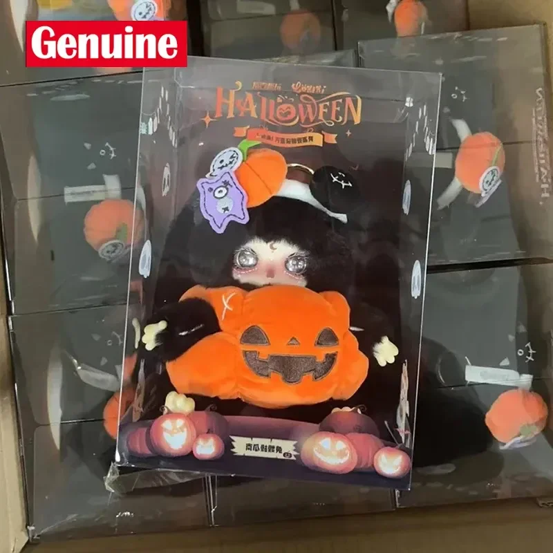 

Новая подлинная Локи, тыква, скелет, кролик, призрак, кошка, ангел, сердце, подвесная открытка, коллекционные игрушечные фигурки, модный кавайный рождественский подарок