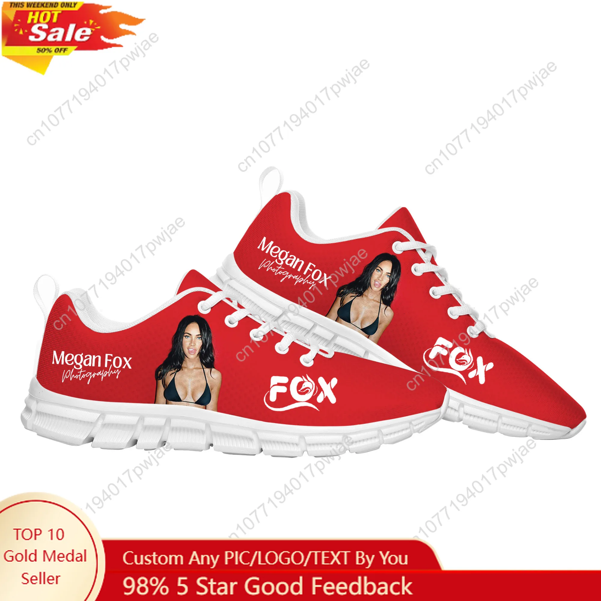 

Megan Fox Actor Singer Sports Shoes Yugi Muto Mens Womens Sneakers Lightweight Fashion Casual Hiking Sneaker Custom Built Shoes