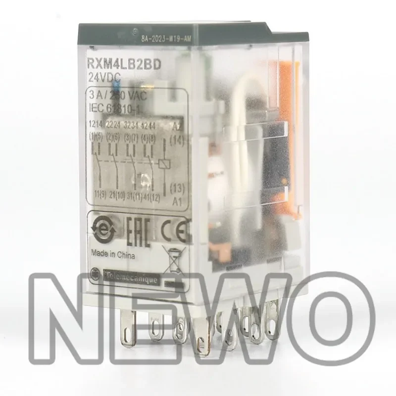 Schneider مرحلات RXM4LB2BD RXM4LB2P7 rxm4lb2b7 RXM4LB2F7 RXM4LB2JD RXZE1M4C RXZE2S114M RXZE2M114 ، جديدة وأصلية