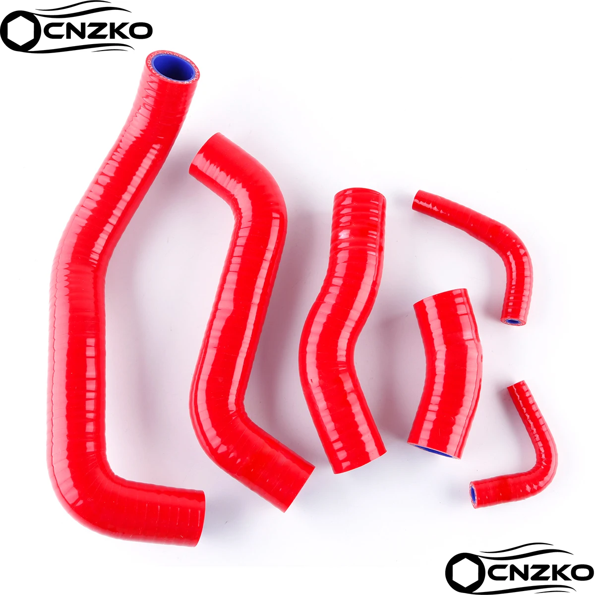 

For Kawasaki ZRX1200R ZX12R 2001 - 2008 Silicone Coolant Radiator Hose Kit 2007 2006 2005 2004 2003 2002