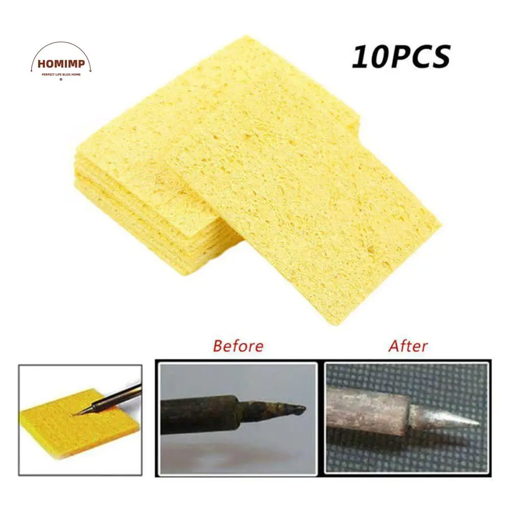 

Condense Soldering Iron Enduring Welding Accessories Soldering Tip Cleaner For Electric Welding Cleaning Sponge