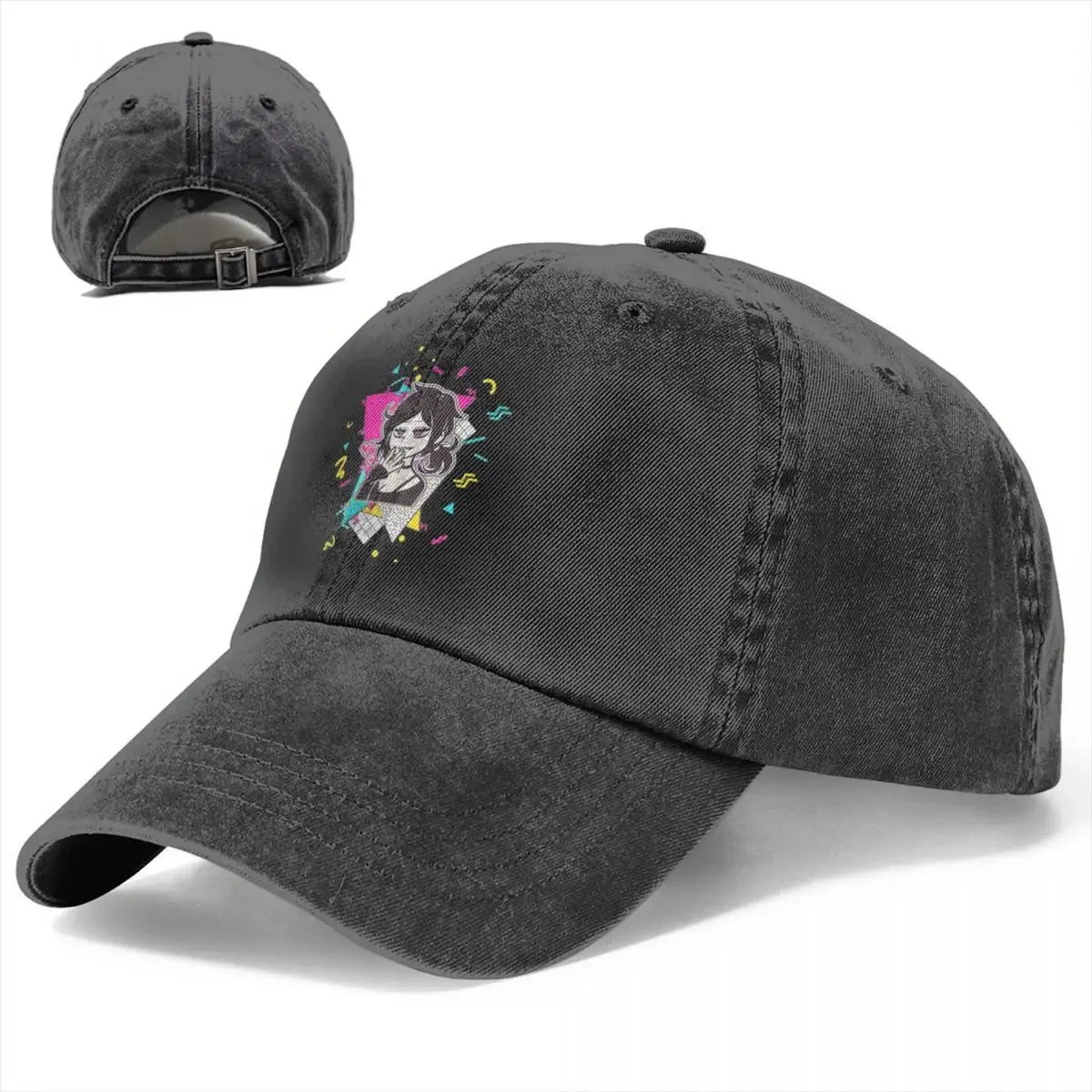 90s The Coffin Of Andy And Leyley Baseball Caps Outfit Casual Distressed Washed Ashley Headwear Unisex Style Outdoor Fit CapHat