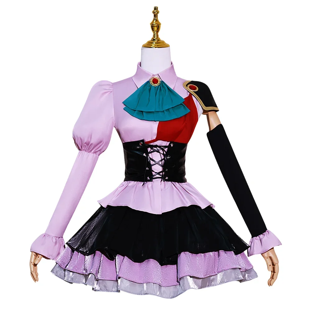 Anime Lolita fur s for Women, Love Chunibyo, Other Deluvoltage, Tokyo Anashi, Rikka Cosplay, School Festival Costume, Top Jupe Wig, Imbibé