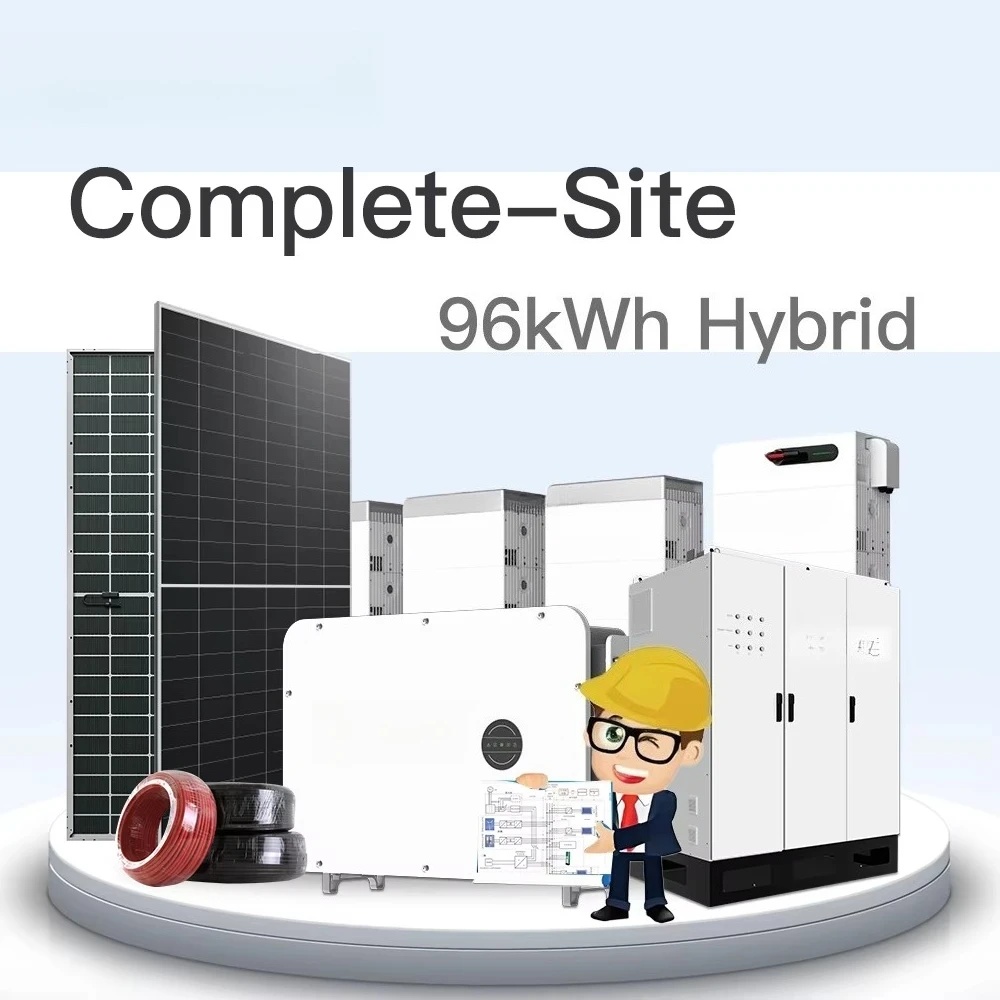 Grid Tied Solar Energy System 500KW 200kw 1000KW Hybrid Micro-grid Commercial Complete-site PV Storage Solution