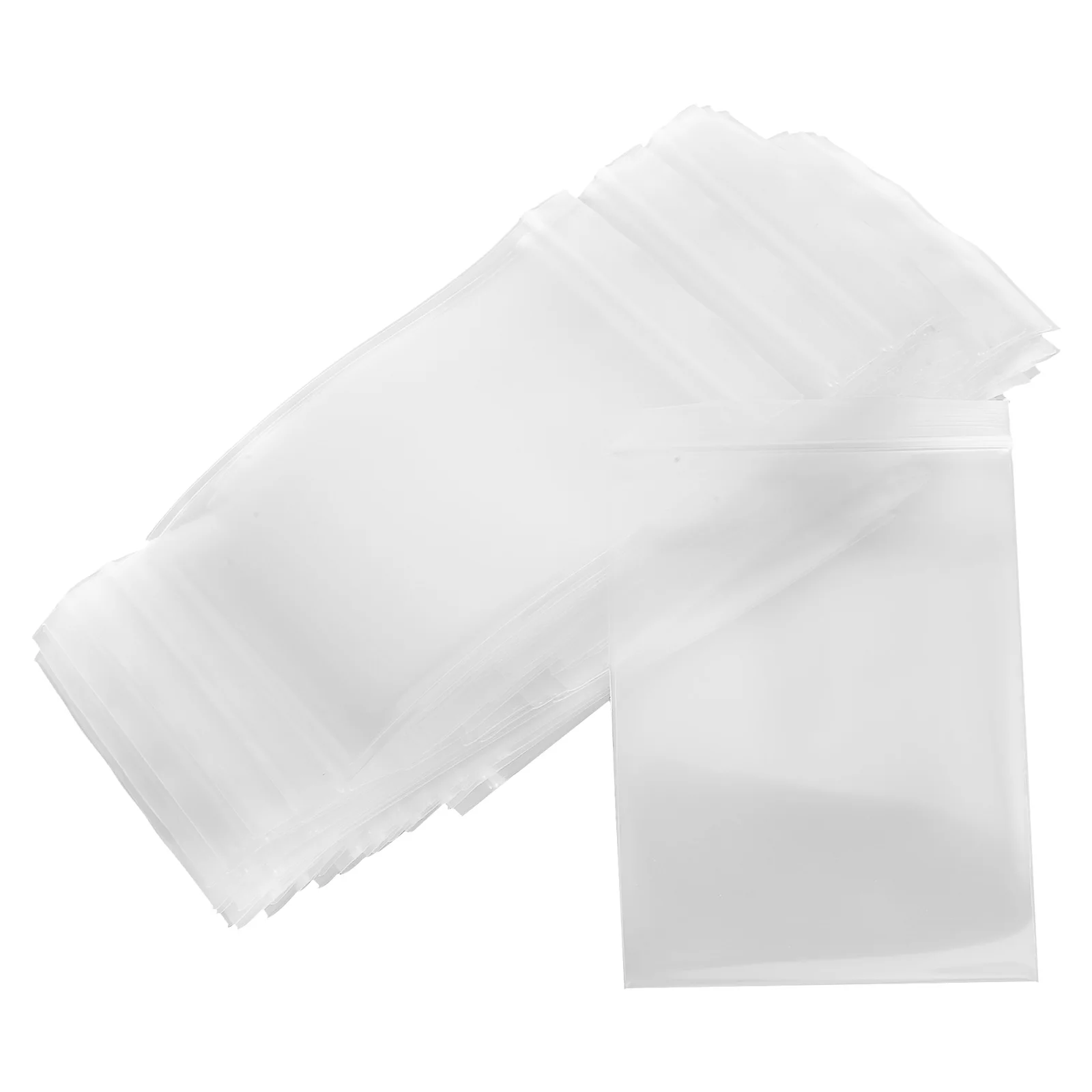

100Pcs Food Sealing Bags Resealable Storage Pouches for Jewelry Crafts Airtight Reusable Small Bags for Daily Use