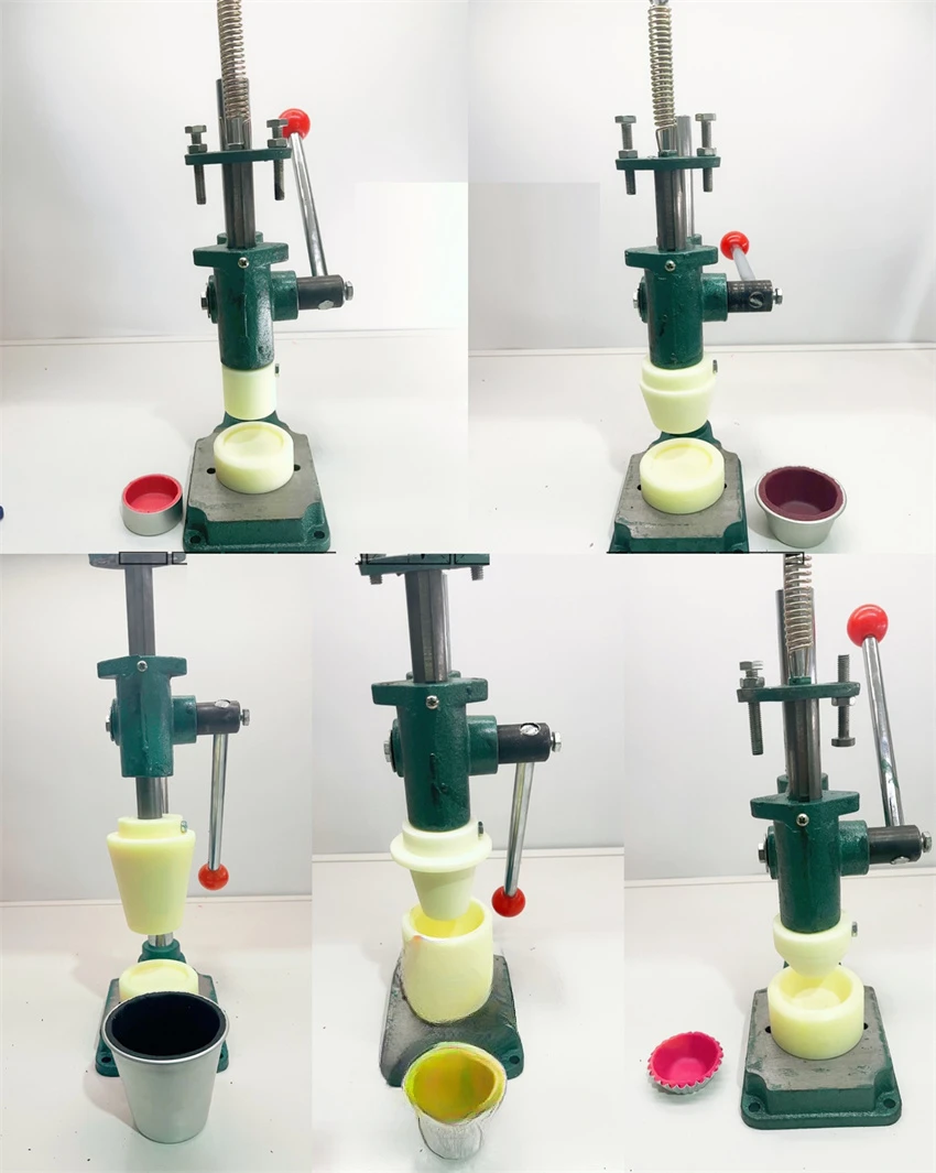 For Hand Press Muffin Cupcake Making Machine Dessert Pudding Cup Cake Forming Machine Egg tart Crust Press Tool