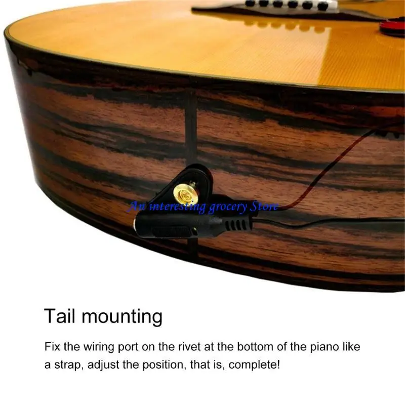 652D Guitar Pickups Piezo Stable Contact Adhesive Microphone Pickups For Guitar