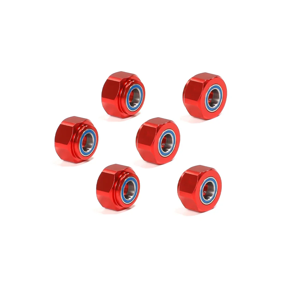 TAMIYA DT03 Aluminum Alloy Bearing Hexagonal Joint (Front Wheel Only) # DT3010F
