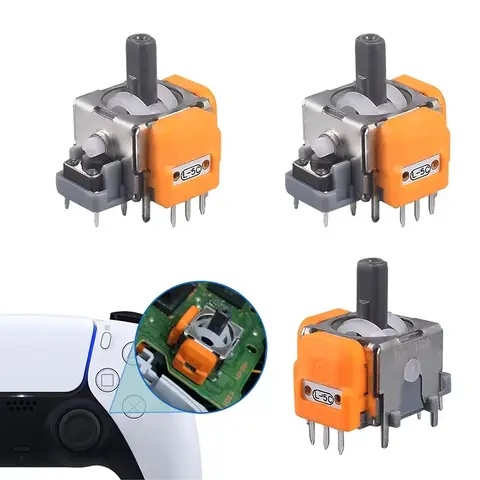 3D Analog Sensor Hall Effect Joystick Controller Accessories Replacement Thumb Stick For Switch PS5/PS4/Xbox Gamepad Repair Part