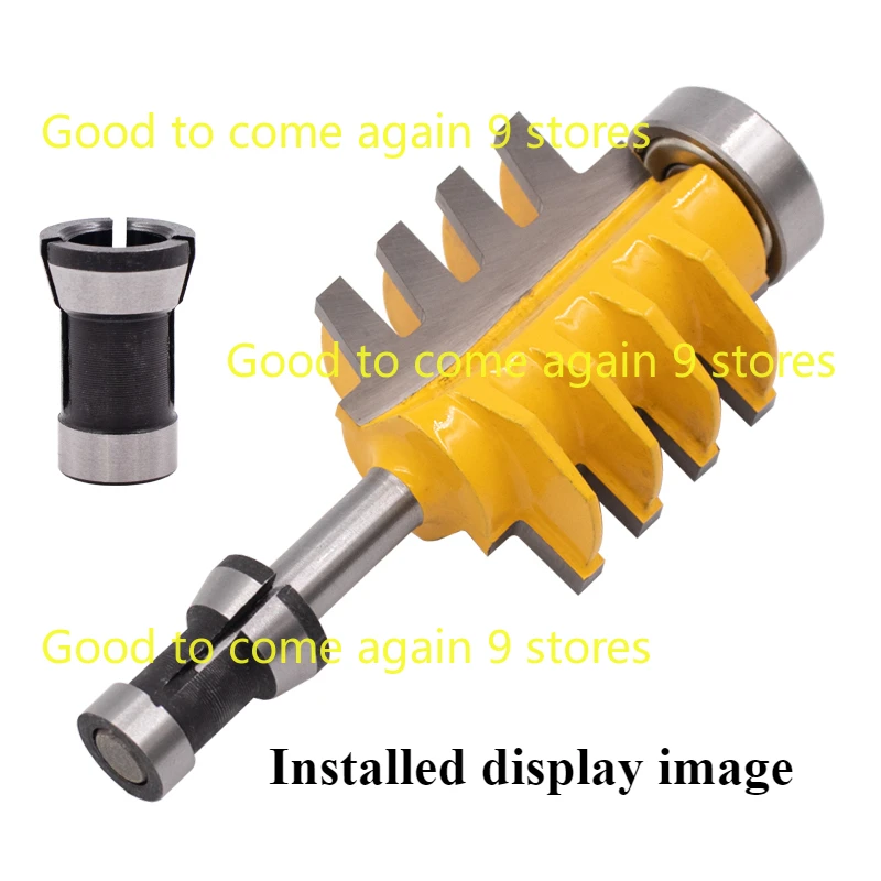 6/6.35/8mm Collet Chuck with NutsFor Engraving Trimming Machine Electric Router Carbon Steel Replace Accessories Convert 6