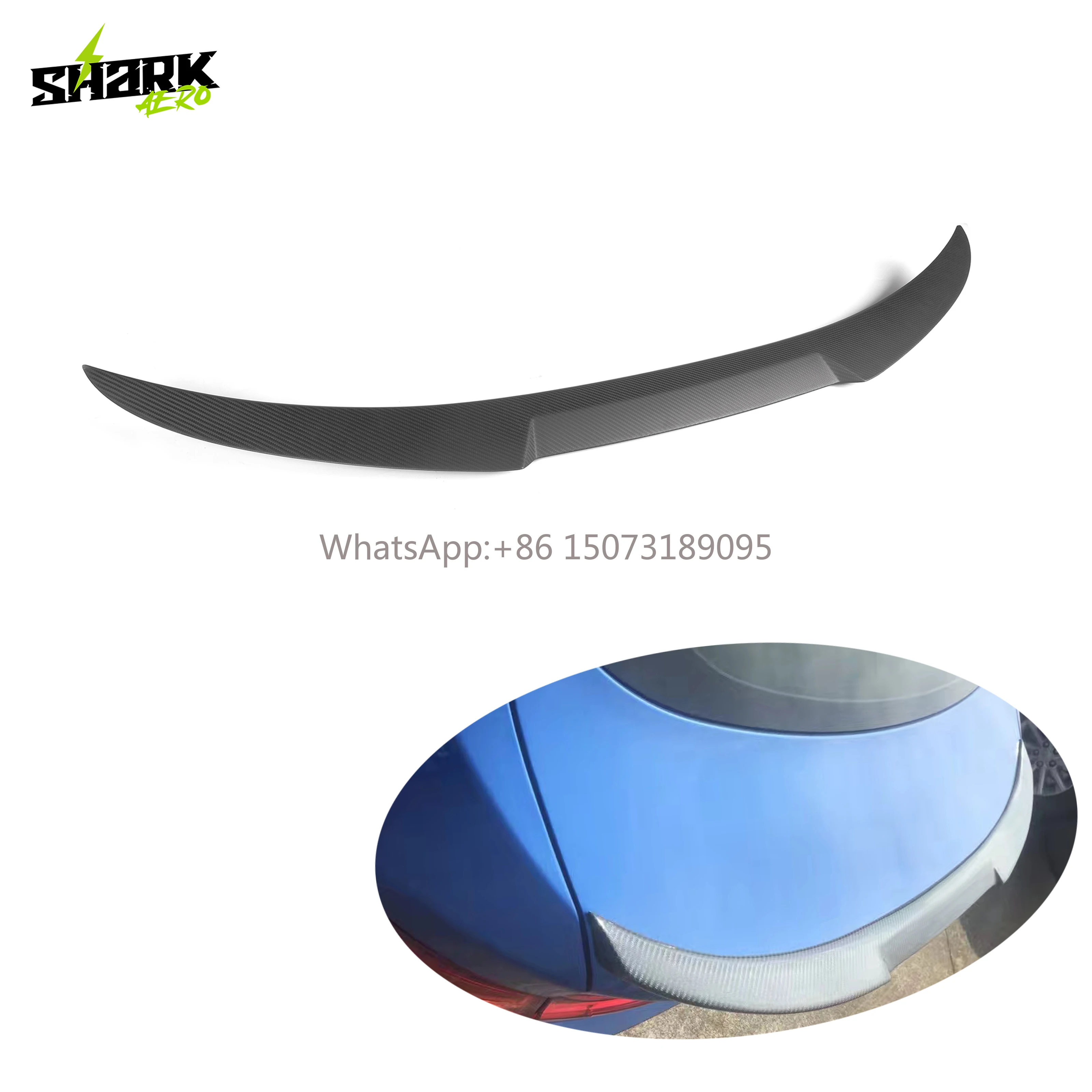 

Dry Carbon Fiber Rear Bumper Trunk Spoiler Car Wing for 4 Series F33 F83 M4 Style Car Spoilers