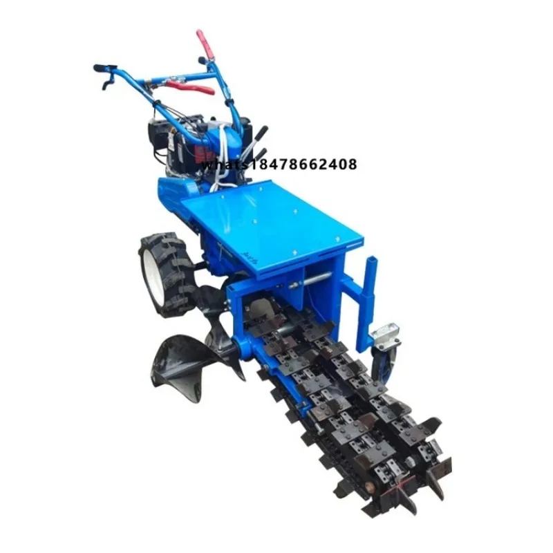 New Micro Tillage Machine /  Multi-Function Rotary Tiller / Small Cultivator / Ditch / Turn Loose Soil