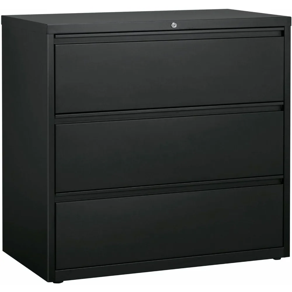 

Charcoal 3-Drawer Lateral File Cabinet, 42" x 18.625" x 40.25"