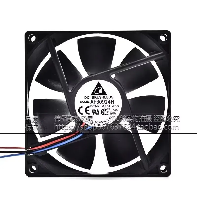 

New 24V 0.20A 9CM 90 * 90 * 25MM shutdown alarm frequency converter cooling fan AFB0924H