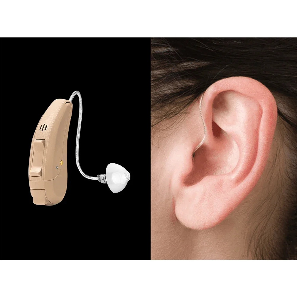 Signia Siemens inalámbrico Invisible BTE RIC 3 audífonos detrás de la oreja S M P HP para personas mayores-fácil de envío directo