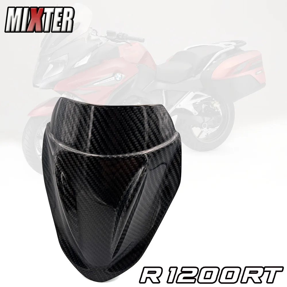 Motorcycle Real Carbon Fiber Rear Fender Extender Fairing Injection Molding For BMW R1200RT R1250RT R 1200 R1250 RT 2014-2021