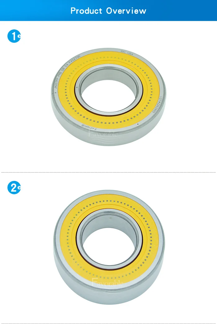 153500572 BEARING,TORRINGTON #JM207PP-PRP-DB-C For GTXL Cutter Parts