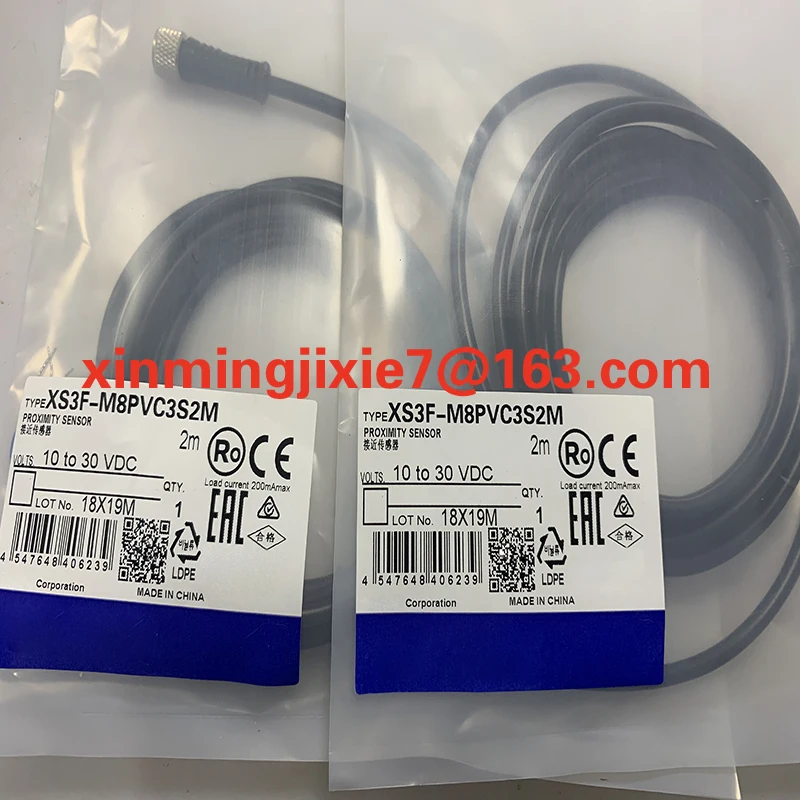 New original sensor connection cable  XS3F-M8PVC4S2M XS3F-M8PVC4S5M XS3F-M8PVC4S10M XS3F-M8PVC4A5M