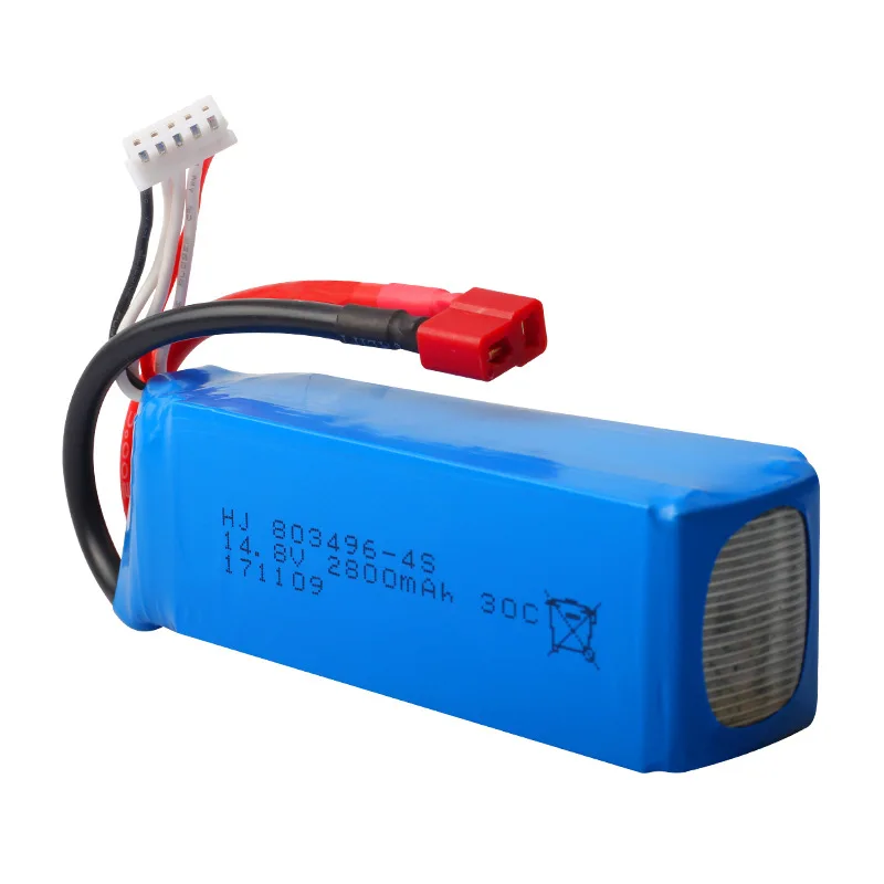 14.8V 2800mAh lipo battery for Feilun FT010 FT011 RC boat RC Helicopter Quadcopter 14.8 V 2800 mah Battery 30C toy battery parts