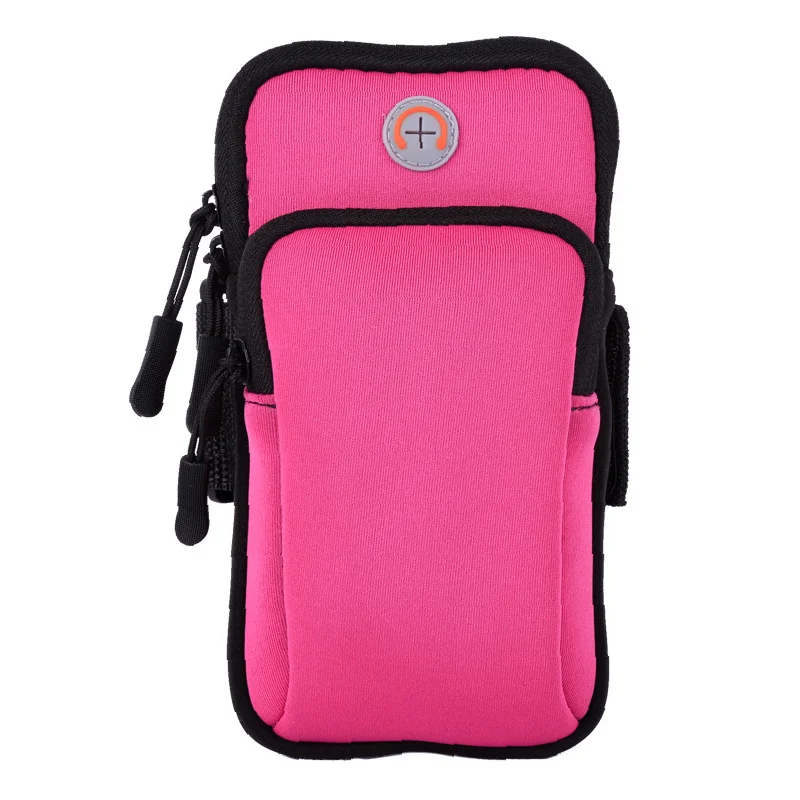 Bolsas de brazo de alta calidad Oxford para correr, bolsa de muñeca de almacenamiento deportivo multifunción, Mini banda de gimnasio, bolsillo para teléfono, venta al por mayor