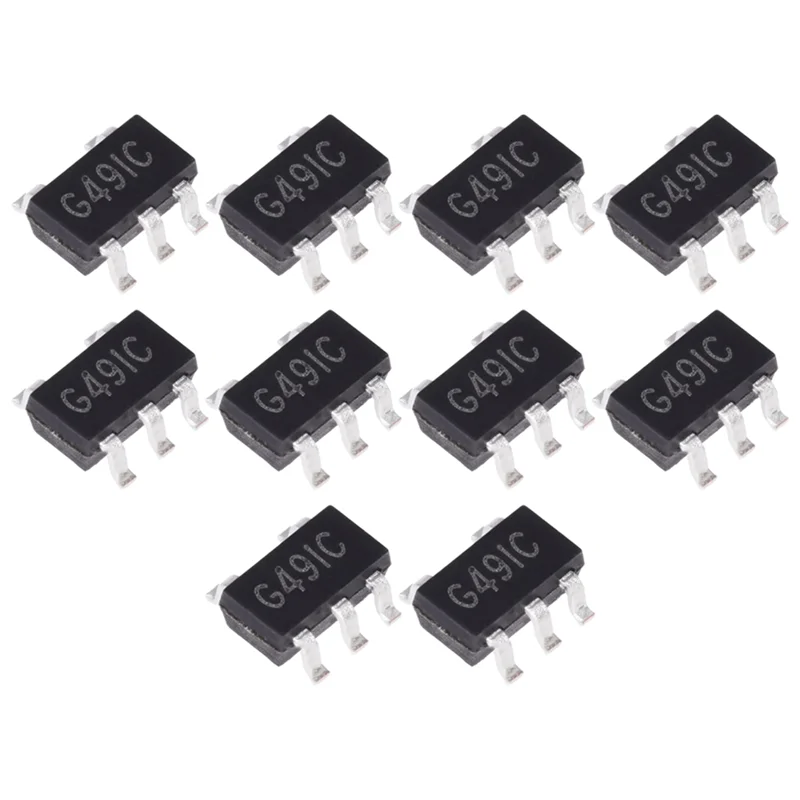Y43A-10X 1.8 فولت التصحيح SOT23-5 دبوس أنبوب G49 G49IC HJ الجهد المجال رقاقة ل IC S9 L3 + التجزئة الجهد المنظم رقاقة