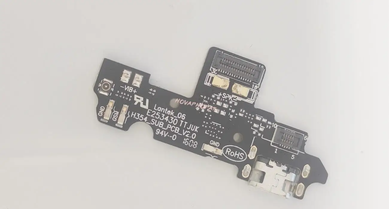 Novaphopat For TECNO BOOM J8 X551 USB Dock Charger Port Plug Jack Microphone MIC Flex Cable Charging Board